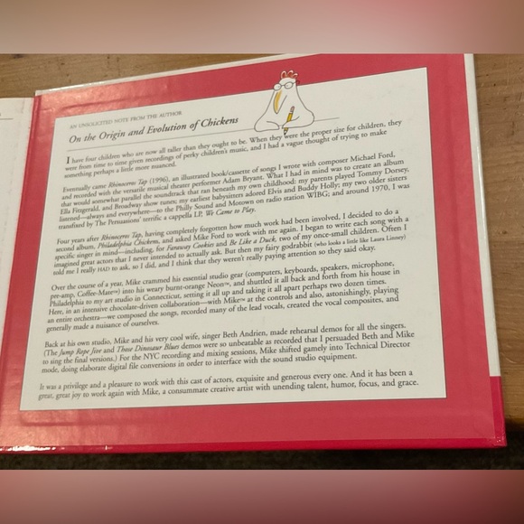 Sandra Boynton: Philadelphia Chickens hard back book and musical songs CD set. - Picture 6 of 7